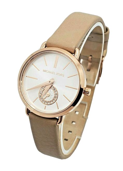 Michael Kors Women's Petite Portia Leather Watch MK2752 